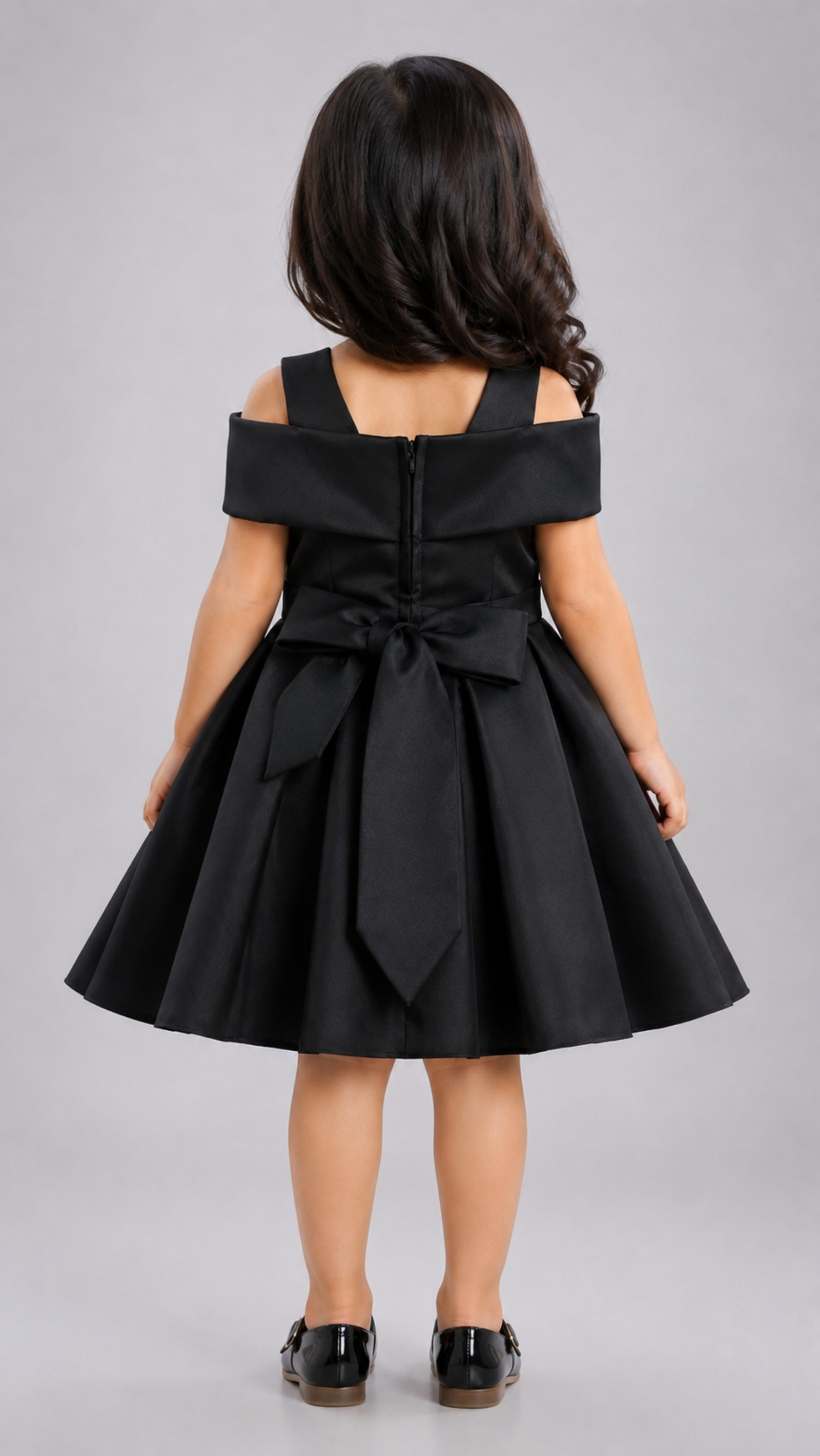 Black Scuba Frock